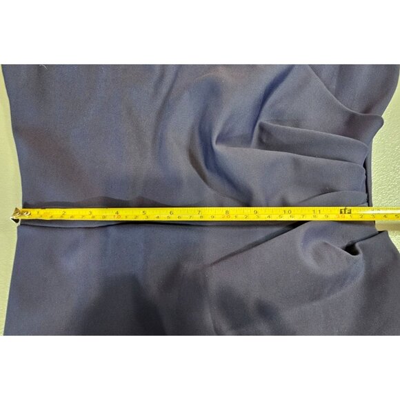 Alex Evenings Womens 4 Navy Compression Ruched Sheath Dress NWT - Picture 9 of 16